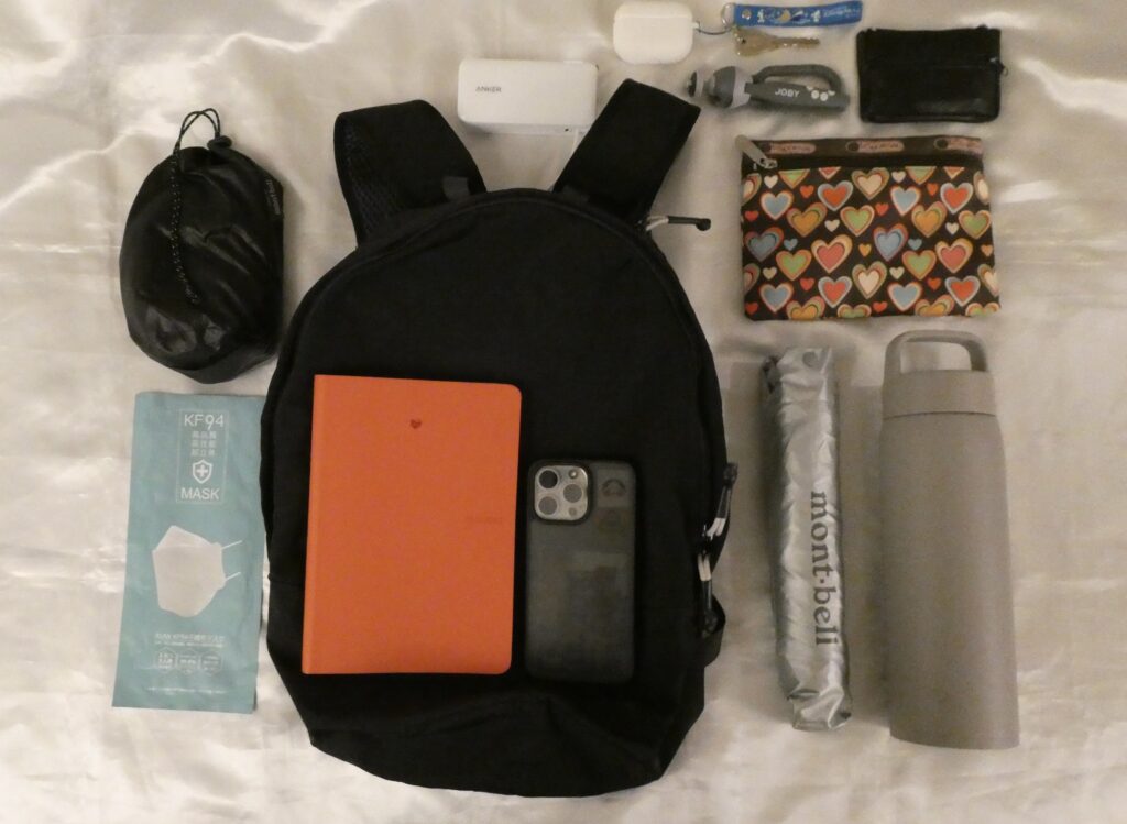 Bellroy Lite Daypack 入る荷物